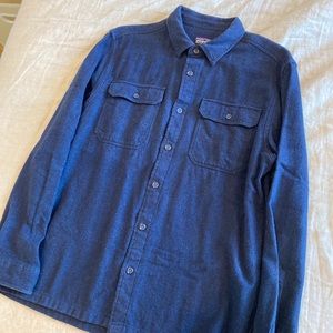 Patagonia Fjord Flannel Shirt Navy